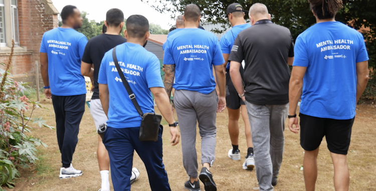 Participants from Unlock My Life take part in peer-led mental health training inside prison. The programme is built on lived experience and now runs in 33 prisons across the UK